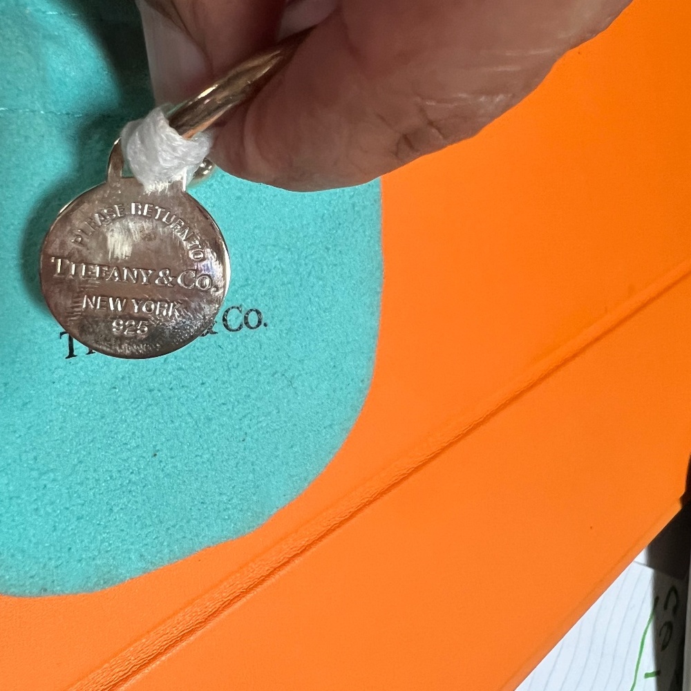 Tiffany & Co. "Return to Tiffany" Keychain